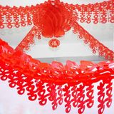 Dây treo song hỷ đỏ - Red Chinese happy wedding garland
