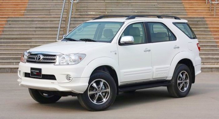 Xe Toyota Fortuner 2015 7 chỗ 