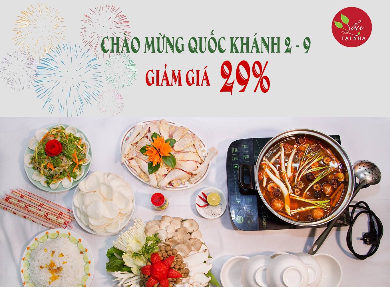 Giảm giá tưng bừng- Chào mừng quốc khánh 2-9