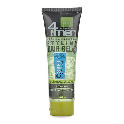Gel vuot toc bong muot Episode New York For 4 Men Soft Wet Look 120ml