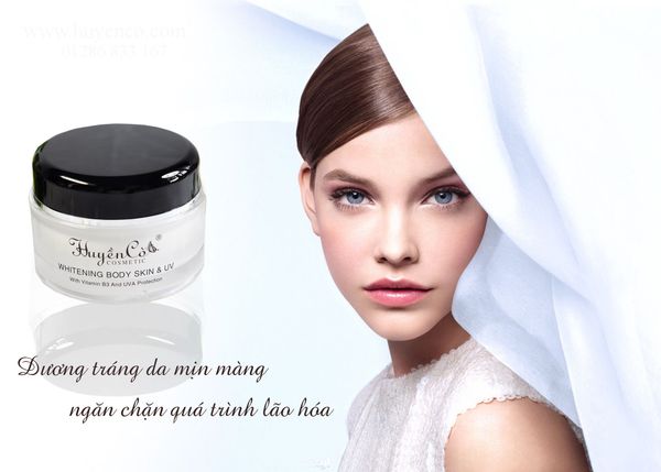 Kem dưỡng trắng da toàn thân Huyền Cò