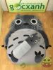 Nệm mèo Totoro, Mền thun lụa 1.2 x 1.8m