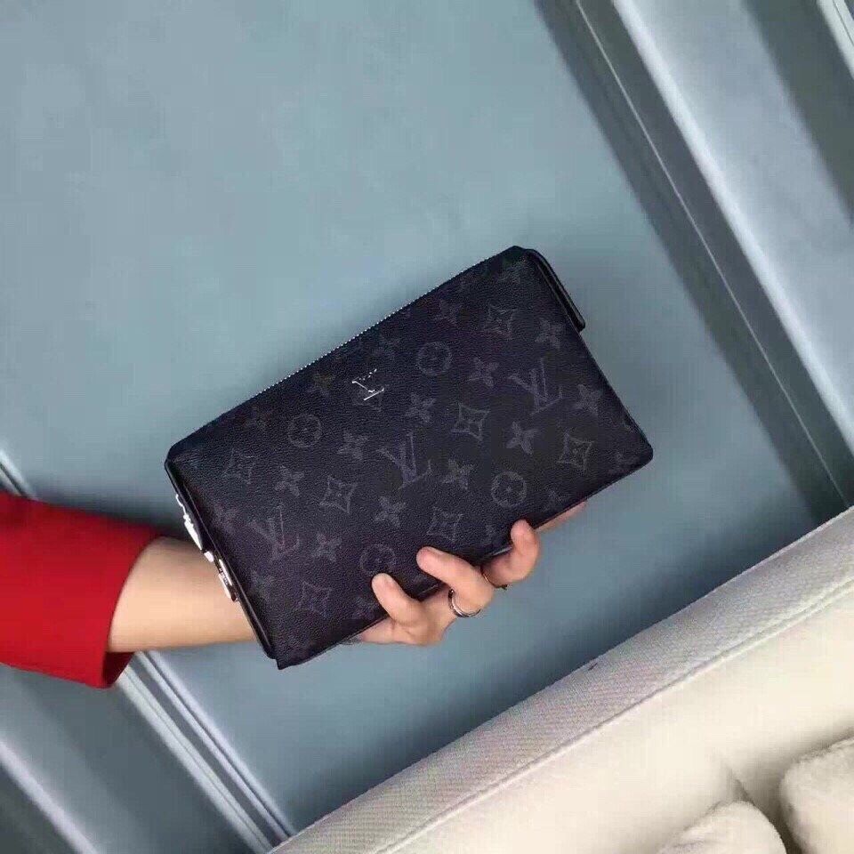 Ví cầm tay Lv Unisex hàng Super sale Full box