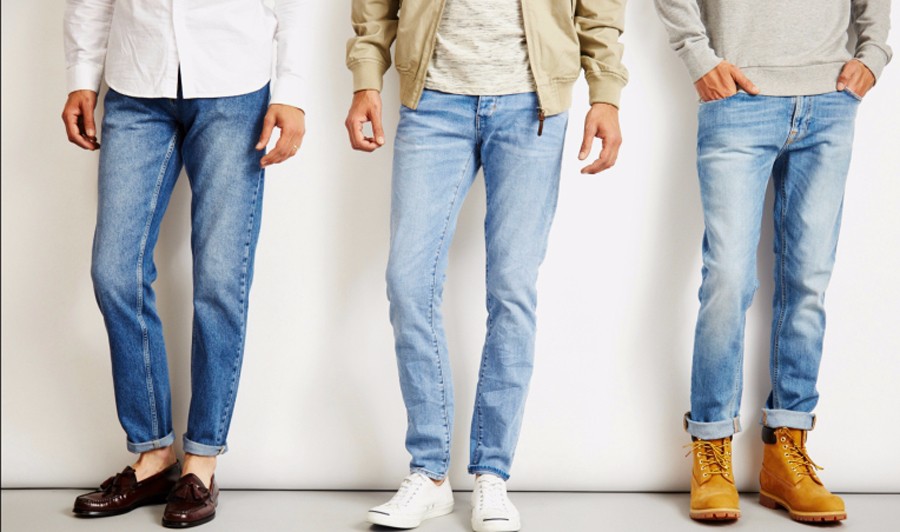 Nguyên tắc cơ bản nhất định phải biết khi xắn gấu quần Jean nam - Ảnh 1