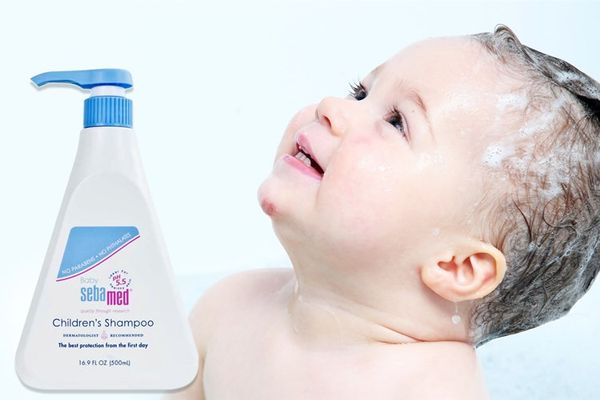 dau goi tre em diu nhe khong cay mat baby sebamed children