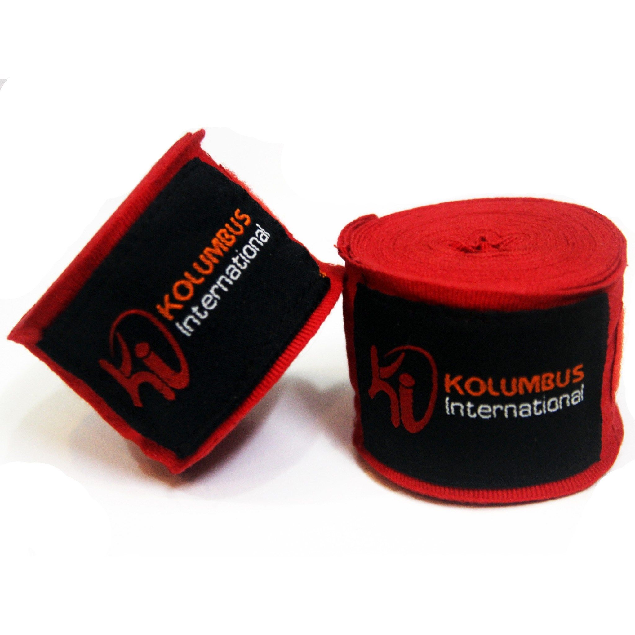 Băng quấn tay thun Kolumbus handwraps Elastic 4m5 - RED