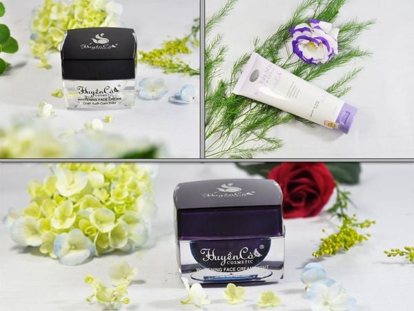 Bộ sản phẩm chăm sóc da mặt Huyền Cò