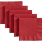 Khăn giấy ăn đỏ 20/gói - Red paper napkins 20/pack