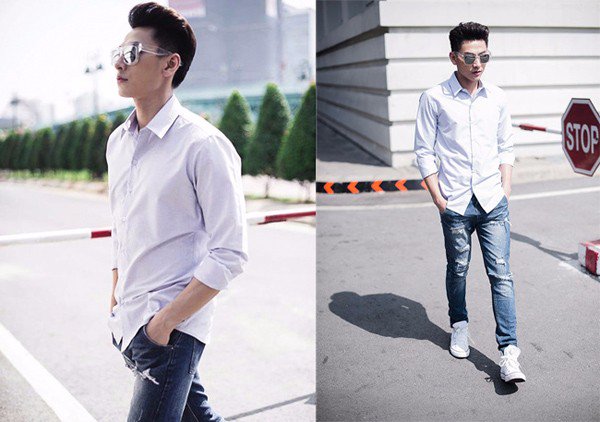 Mặc áo sơ mi nam đẹp ư? Chuyện nhỏ!