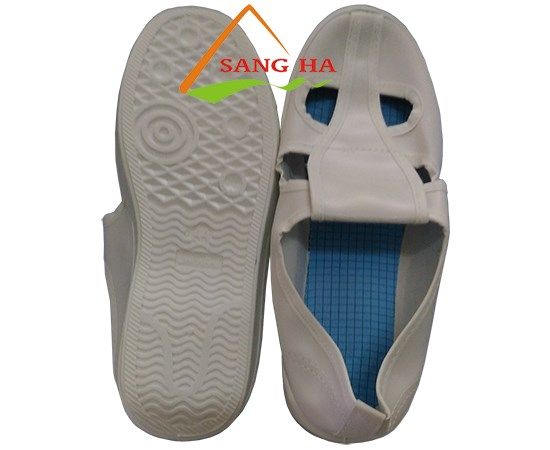 Giày chống tĩnh điện 4 lỗ linkworld giá rẻ nhất tại TPHCM
