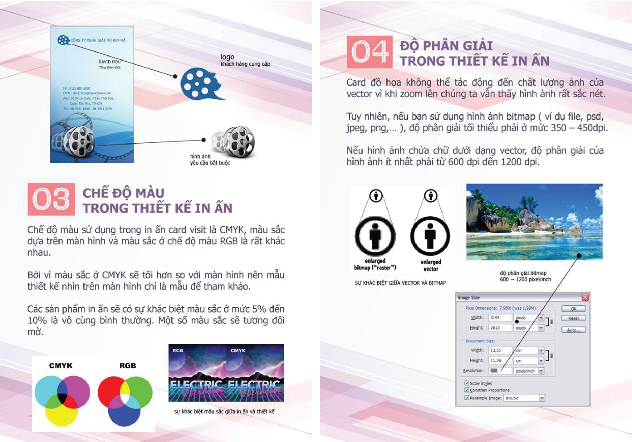 10 ĐIỀU QUAN TRONG TRONG THIẾT KẾ VÀ IN ẤN CARD VISIT