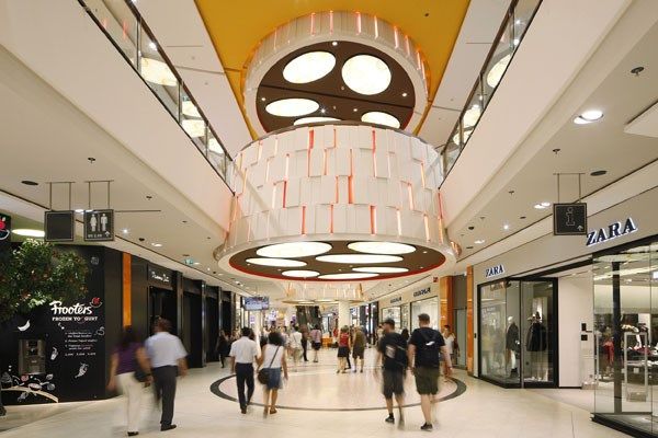 Khám phá cách thiết kế nội thất tòa nhà Shopping Mall Skyline Plaza