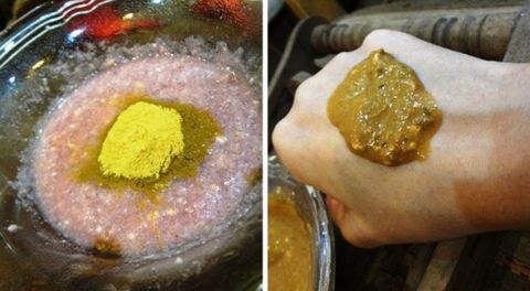 1/2 muỗng cà phê nước chanh.