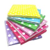 Khăn giấy chấm bi nhiều màu - Polka dot paper napkins