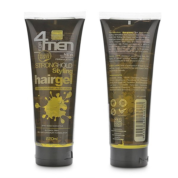 gel vuot tao kieu toc sieu cung episode new york for 4 men strong hold 220ml