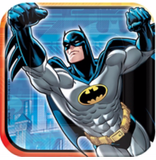 Dĩa giấy Batman nhỏ 18cm 8/gói - Batman paper plates 7