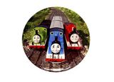 Dĩa giấy Đoàn tàu Thomas 18cm 6/gói - Thomas the Train paper plates 7