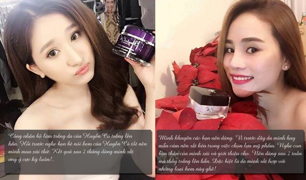 Review về mỹ phẩm huyền cò
