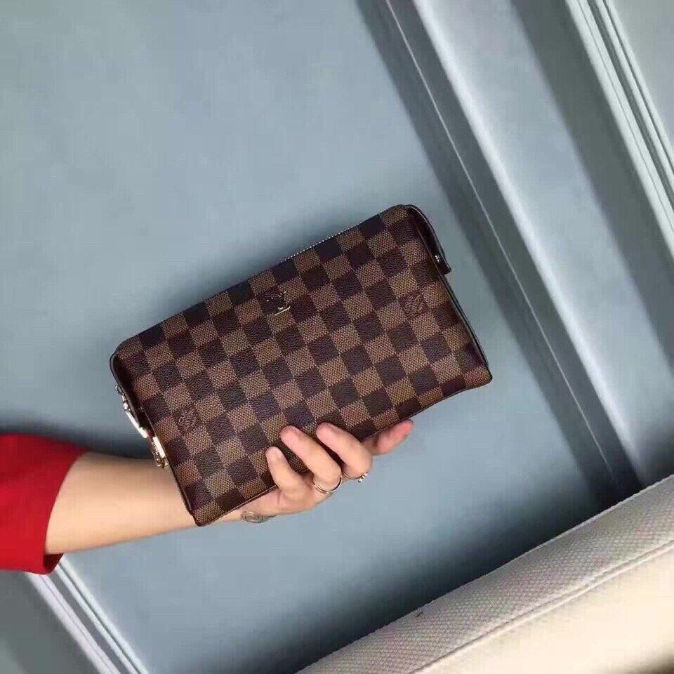 Ví cầm tay Lv Unisex hàng Super sale Full box