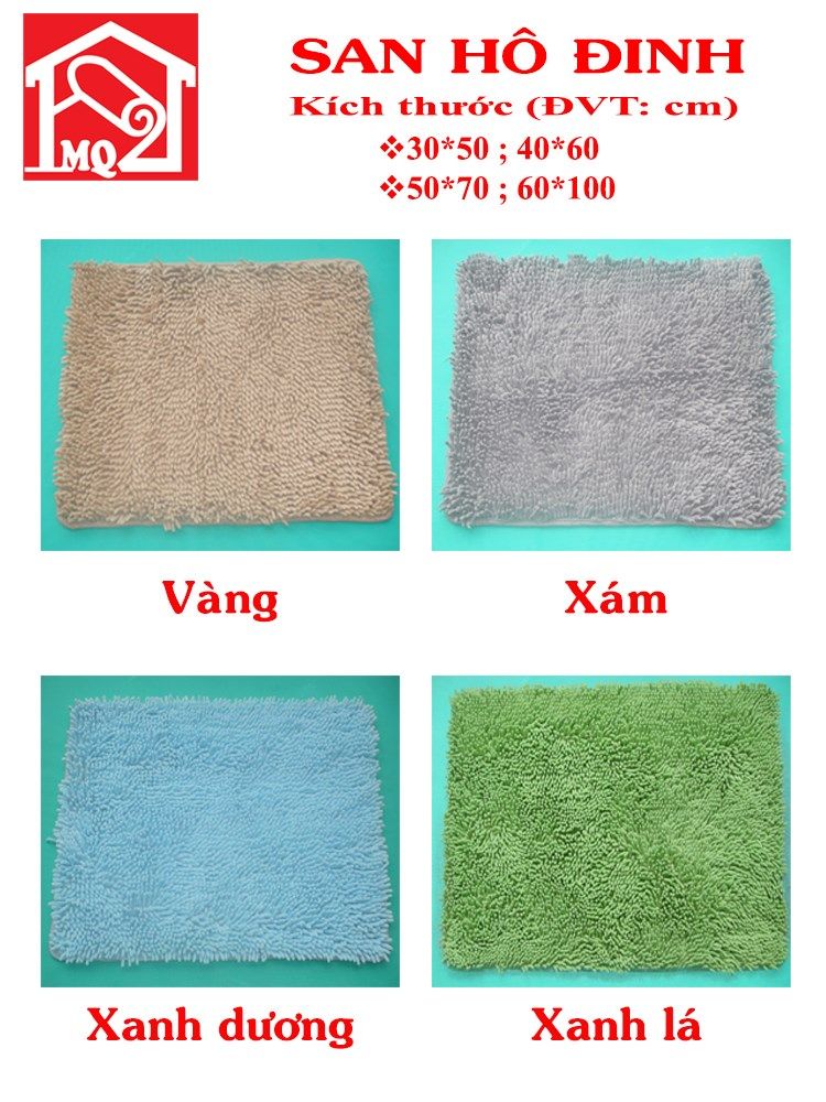 Thảm chùi chân San Hô Đinh