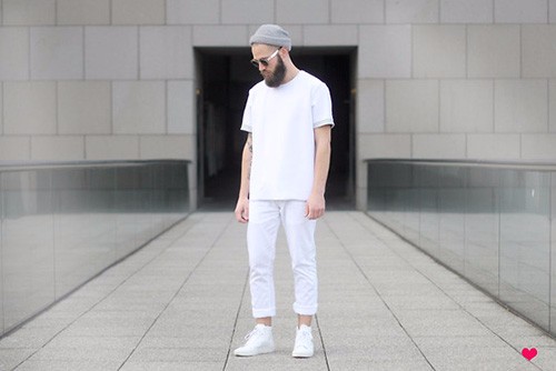 Phái mạnh đẳng cấp cùng all -in-white trong mùa lạnh - Ảnh 5