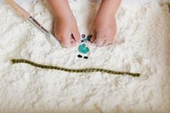 LÀm người tuyết trong nhà