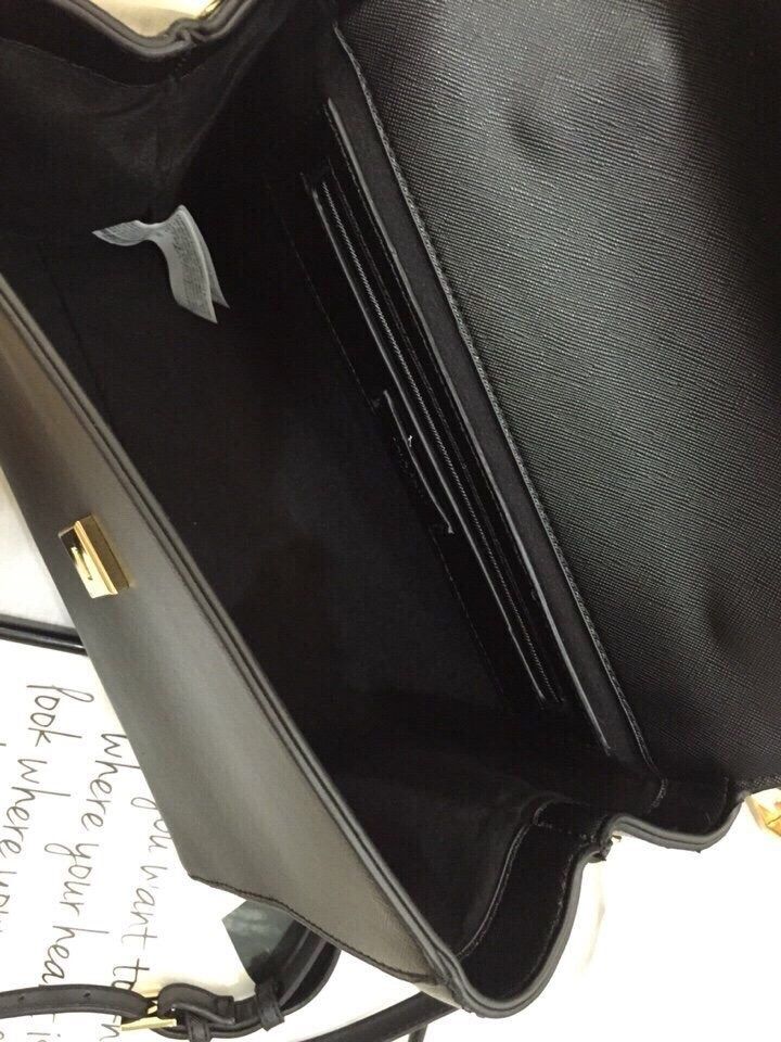 Túi xách Zara 2in1 size 25cm màu đen đẹp