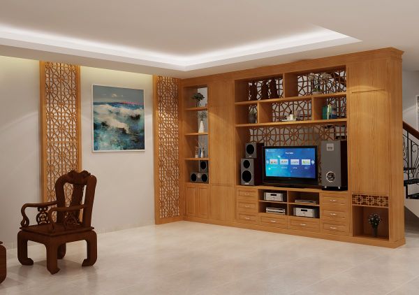 thi công nội thất tủ tivi