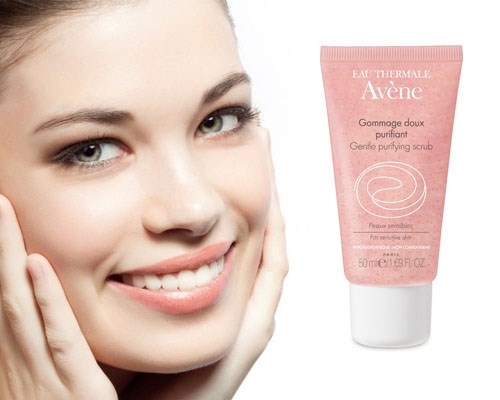 tay te bao chet cho da nhay cam avene gentle purifying scrub 50ml