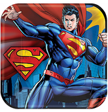 Dĩa giấy Superman 23cm 8c/gói