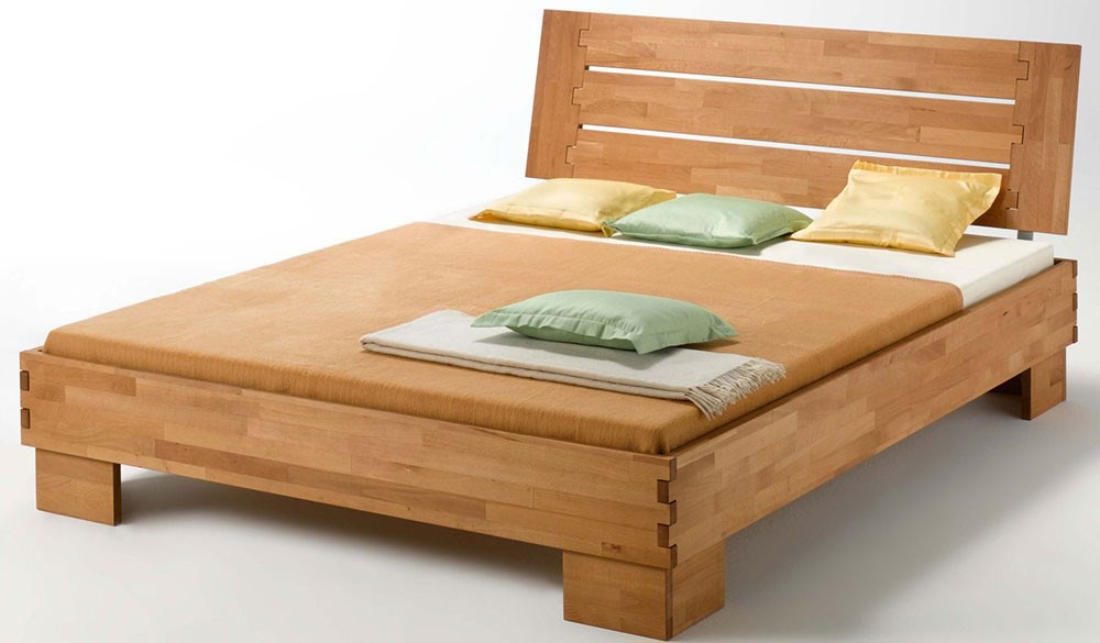 Wooden Bed 022