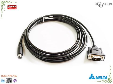  Cáp kết nối HMI Delta và PLC Mitsubishi FX 