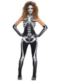 Bộ đồ nữ in hình xương - Skeleton Costume Halloween