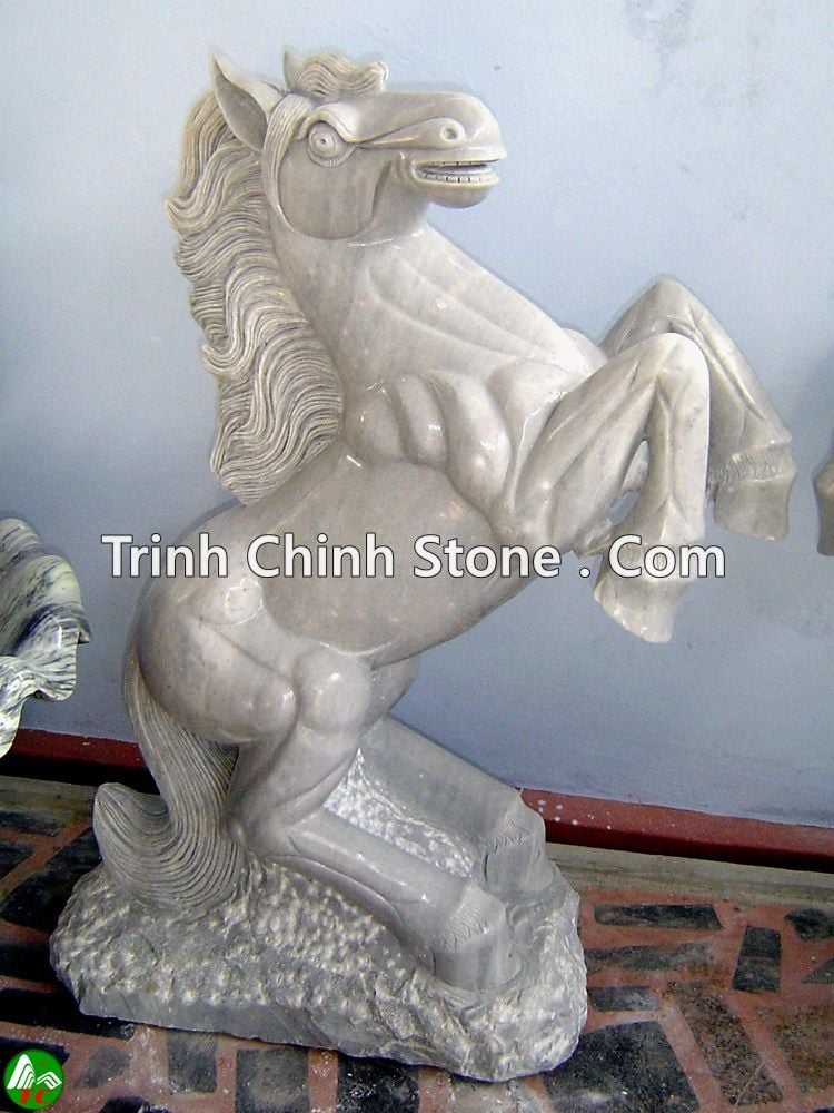 tượng đá ngựa phong thủy