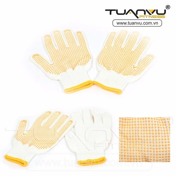 Găng tay sợi có hạt, gang tay soi co hat, găng tay sợi, gang tay soi, găng tay bảo hộ, gang tay bao ho, găng tay lao động, gang tay lao dong