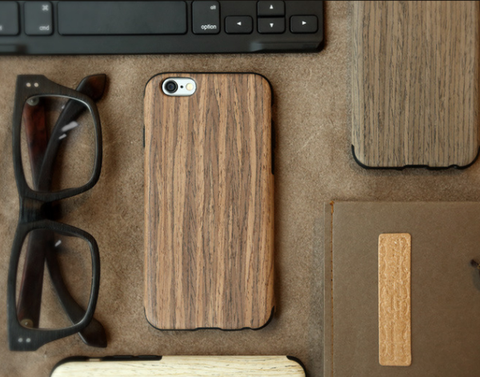 Ốp lưng iPhone 7 Plus GỖ Rock Origin Grained vân gỗ cao cấp đẹp Tp.Hcm