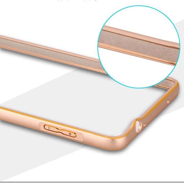 Ốp viền nhôm Perfect cao cấp (Vàng gold) cho Samsung Galaxy Note 4