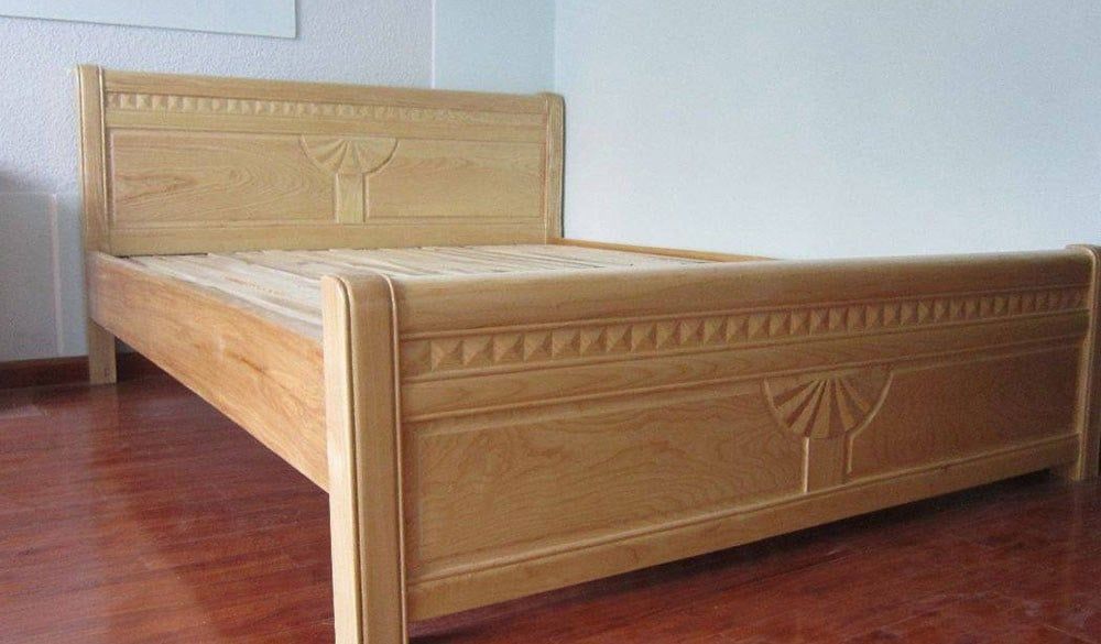 Wooden Bed 008