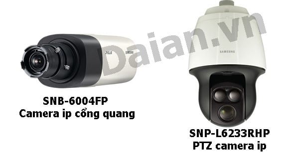 Camera ip với PTZ camera phân biệt