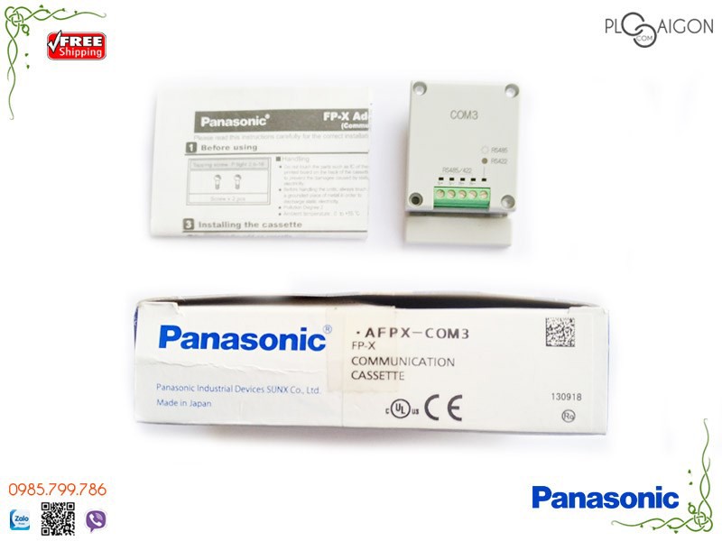  Modun truyền thông Panasonic AFPX-COM3 