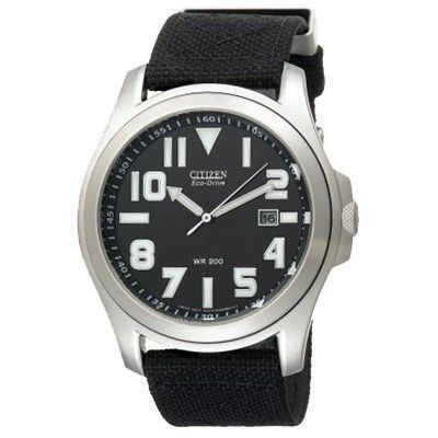 Citizen men's eco-drive canvas watch #bm6400-00e – Showcase Store