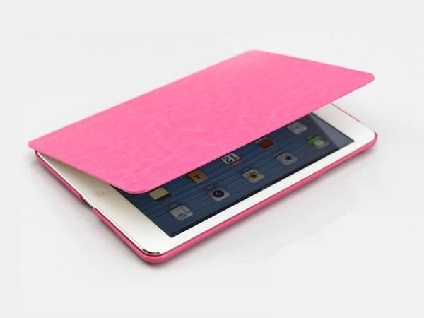  iPad Mini 4 - Bao da hiệu KAKU mẫu trơn (Nhiều màu) 