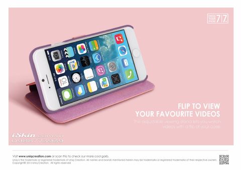 Bao Da iPhone 7 Plus Uniq Lolita Dễ Thương Ngọt Ngào Đầy Quyến Rũ