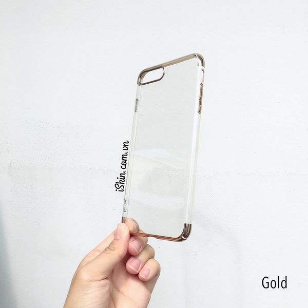 Ốp Lưng Iphone 7 Plus Baseus Glitter Chính Hãng Trong Suốt Không Ố Vàng