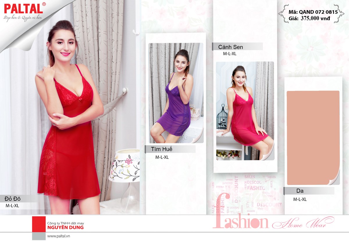 Bộ Sưu Tập Đồ Ngủ Voal Lưới Quyến Rũ PALTAL