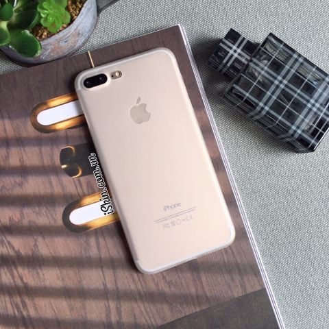 Ốp Lưng iPhone 7 Plus Siêu Mỏng Trong Nhám 100% Không Ố Vàng