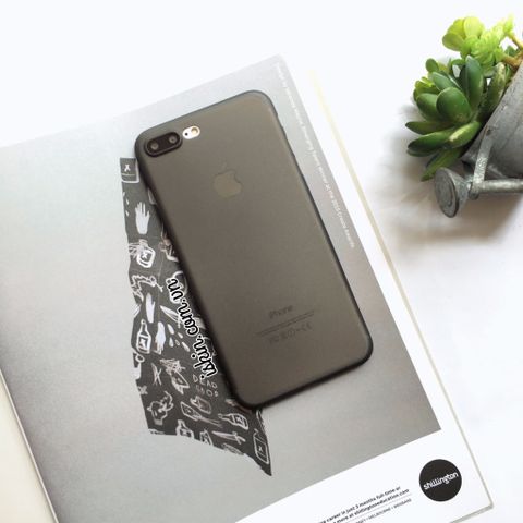 Ốp Lưng iPhone 7 Plus Siêu Mỏng Trong Nhám 100% Không Ố Vàng