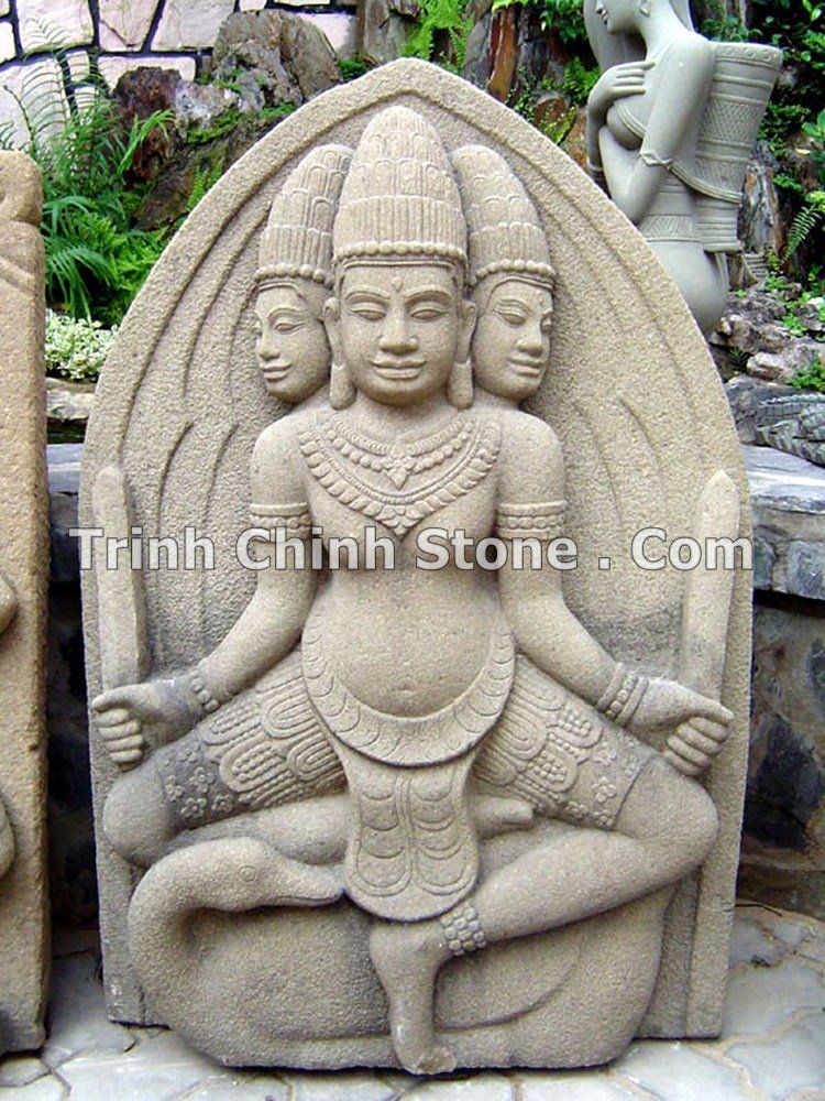 tượng thần brahma chăm pa