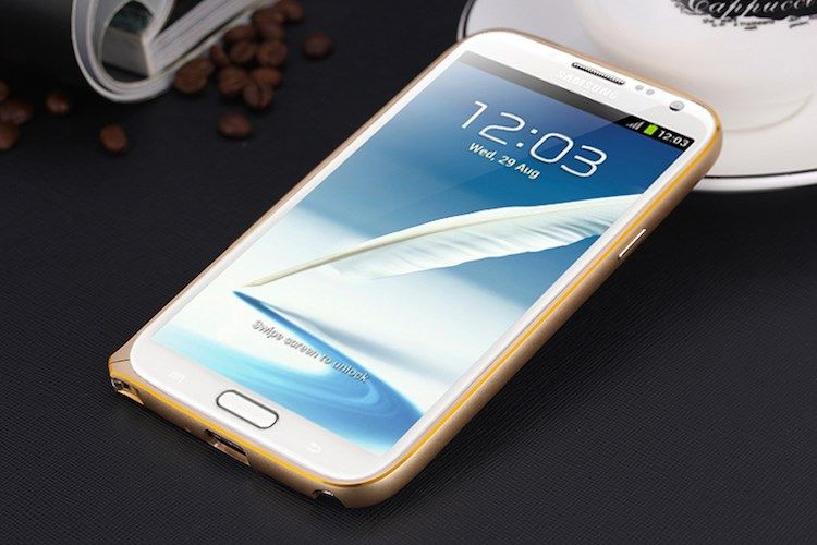  Samsung Note 2 - Ốp viền nhôm Perfect 