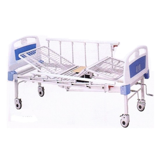 Giường bệnh nhân 2 tay quay có bô Unicare UC-K207S32 Giường bệnh nhân 2 tay quay có bô Unicare UC-K207S32